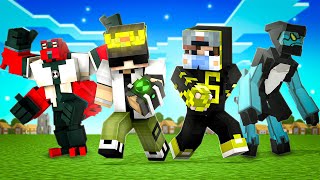 I Became BEN 10 in Minecraft YesSmartyPie [upl. by Airekahs609]