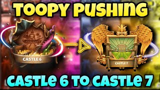 Castle Crush  🏰 Trophy 🏆 Pushing With Castle 6 To Castle 7 Easily 😍 Sofia Gaming YT [upl. by Enovi]