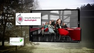 Nominiert für den ZEIT WISSEN Nachhaltigkeit 2014 Virtuelle Akademie Nachhaltigkeit [upl. by Ahsinauq]