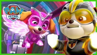 Over 1 Hour of Skye amp Rubble Rescues 🐶 PAW Patrol  Cartoons for Kids Compilation [upl. by Aytida]