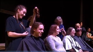 Centre Dufferin District High School amp Annual Hair Off For Headwaters 2017 [upl. by Einapets]