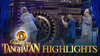 Tawag ng Tanghalan The TNT Gong almost falls off [upl. by Mihe]