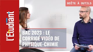 Bac 2023  le corrigé de lépreuve de physiquechimie [upl. by Covell381]