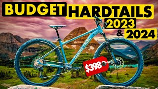 TOP 10 BEST BUDGET HARDTAIL MOUNTAIN BIKES IN 2024 [upl. by Nisaj413]