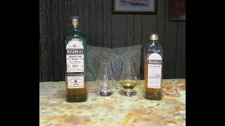 Whiskey Review 254 Bushmills The Original and Prohibition Recipe Irish Whiskeys [upl. by Horan]