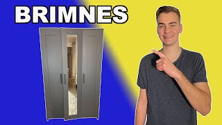 Easy To Follow IKEA Brimnes 3 Door Wardrobe Tutorial [upl. by Guthrie312]