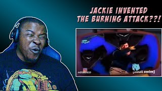 BURNING ATTACK BY JACKIE CHAN  Jackie Chan Adventures Roasted REACTION [upl. by Redvers]