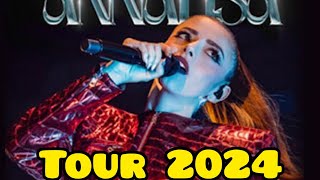 Annalisa concerto tour 2024 cattolica 😱😱annalisa [upl. by Aissila182]