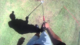 Martin Ayers Golf Swing Eye View [upl. by Morley105]