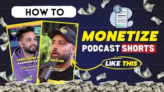 🤑 How To Monetize Podcast Shorts Channel Like ScrollWithPawan7 [upl. by Acemat802]