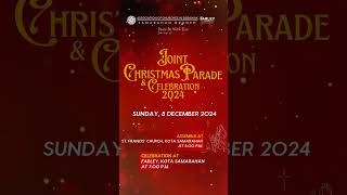 Join us for the Joint Christmas Parade amp Celebration 2024 on Sunday 8 December 2024 Christmas [upl. by Kim]