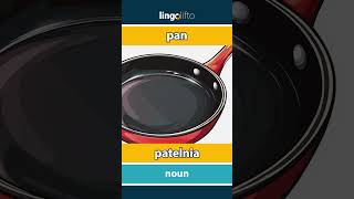 🇬🇧🇵🇱 pan  patelnia  vocabulary builder  learn English  Uczmy się angielskiego [upl. by Kubiak]