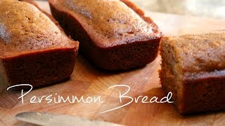 How to Make Persimmon Bread  rachel republic [upl. by Yessak]