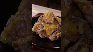 Stirfried chicken gizzard with salt and lemon food [upl. by Fitzgerald]