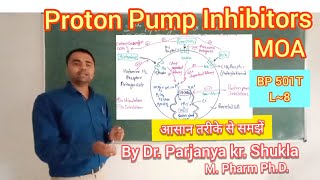 Proton Pump Inhibitors  Mechanism of Action  Introduction Structure and Uses BP 501T  L8 [upl. by True]