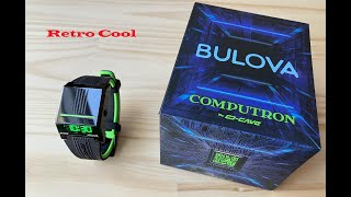 The Retro Bulova Computron DCave  This is a very cool and fun watch [upl. by Tullus]