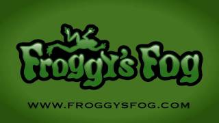 FROGGYS FOG  Techno Fog  DJ and Club Mix  Medium Density Fog Machine Fluid  Fog Juice [upl. by Artemisia]