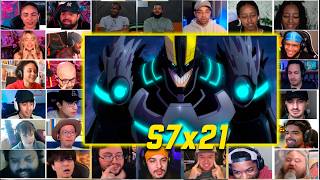 07x21🔥😭Battle Without a Quirk My Hero Academia Season 7 Episode 21 Reaction Mashup 僕のヒーローアカデミア [upl. by Ahseena]