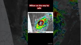 Hurricane Milton on the way 🚨❤️‍🔥‼️🔔 Be safe florida shorts travel viralvideo floridays [upl. by Glori]