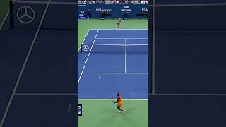 Sloane Stephens hits winner facing WRONG WAY 😧 [upl. by Bouldon]