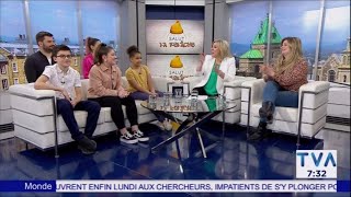 Geneviève Hébert Dumont Semaine de Relache 2020 à Salut Bonjour WeekEnd [upl. by Annonyw]