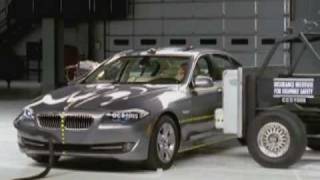 20112016 BMW 5Series 528i  F10 IIHS Side Impact [upl. by Eltsyrc]