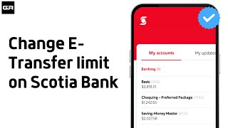 How to Change ETransfer limit on Scotia Bank [upl. by Zaid]