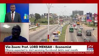 Ghana expected to start servicing Eurobond debts next month  Business Live 090924 [upl. by Maiocco]