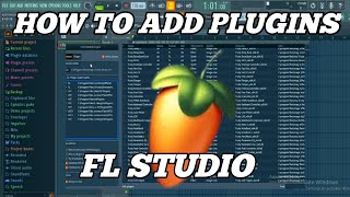 How To Add Plugins To FL Studio 21  How To Install VST Plugins flstudiohubtips [upl. by Edrick]