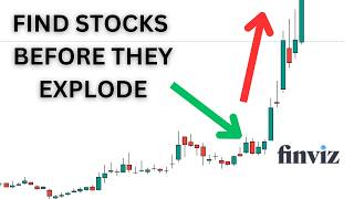 How To Find Stocks BEFORE They Take Explode  Finviz Scan Settings 2024 [upl. by Letnuhs]