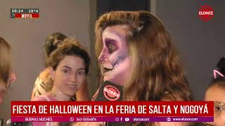 Fiesta Halloween en la feria de Salta y Nogoyá [upl. by Zeke]