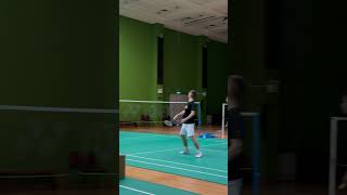 Antonsen incredible Net block 🔥🔥🤯🤯 badminton andersantonsen denmarkbadminton bwf shorts [upl. by Nicks578]