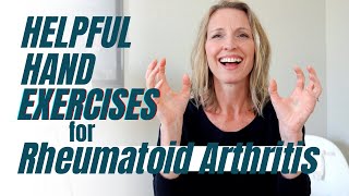 7 Helpful Hand Exercises for Rheumatoid Arthritis A Beginner Hand Workout [upl. by Adnohsek]