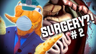 OCTODAD MEETS SURGEON SIMULATOR Octodad Shorts 2 [upl. by Ahseym778]