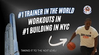 1 Trainer In The World Trains Ethan Chen in The 1 Building In NYC  Delson Training [upl. by Krys66]