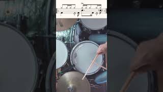 68 drums beat drumbeat lesson drummer learning beats drumming groove education triplets [upl. by Asiulairam]