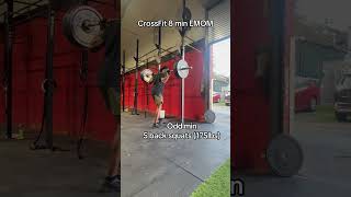 CrossFit 8 minute EMOM workout motivation crossfit gym fitness [upl. by Kowatch]