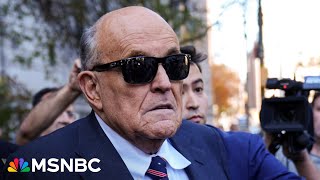 Giuliani runs out of places to hide from massive court penalty — and Trump cant help him [upl. by Adnilav]