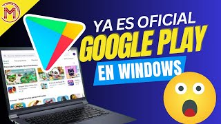 ✅NUEVO ¡Instala Google Play Store en Windows sin emuladores APK en PC 2024 🔥 Play Store Oficial [upl. by Voltz]