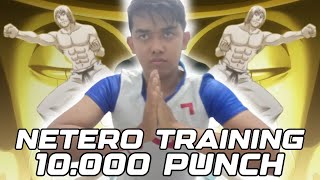 NETERO TRAINING 10000 PUNCH HUNTER X HUNTER COSPLAY [upl. by Kelby]