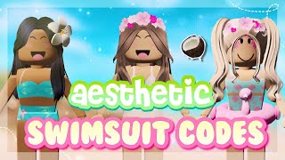 aesthetic swimsuit codes for bloxburg  roblox ♡ [upl. by Alvie400]