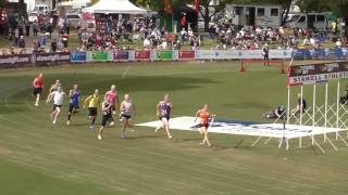 Stawell Gift 2017  300m Masters Final won by Anne Fiedler [upl. by Haropizt]