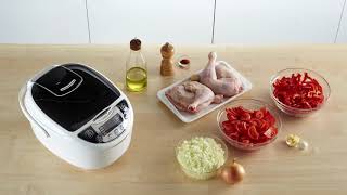 Tefal 10 in 1 Rice amp Multicooker RK705 Demonstration Video [upl. by Bryan200]