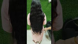 Long straight haircut💇💇hair cuttinghair tutorialhack short shorts youtubeshorts [upl. by Kimon]