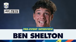 quotThe Food OnSite Is Amazingquot Ben Shelton PreEvent Interview  Rolex Shanghai Masters 2024 [upl. by Kinsley384]