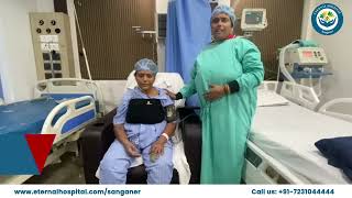 Eternal Hospital  Patient Testimonial  Mrs Badam Devi  CABG [upl. by Gisele474]