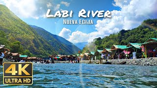 Labi River  quotThe Cold Freshwater Riverquot  Bongabon Nueva Ecija  Walking Tour  4K Ultra HD [upl. by Cantu]