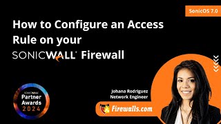 SonicWall Gen 7 How to Configure an Access Rule on your SonicWall Firewall [upl. by Adamec]