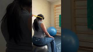 Ejercicios Región Cervical Resistida con Elástico  Fortalece Cervicales [upl. by February]