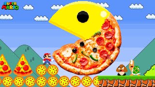 When Everything Mario Touches Turns into PIZZAAAA [upl. by Atekahs848]